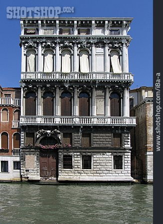 
                Wohnhaus, Kanal, Wasserstraße, Venedig                   