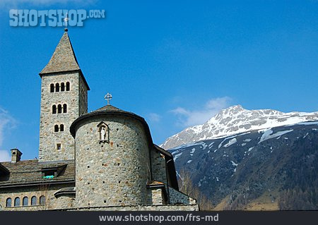 
                Kirche, Graubünden, Samedan                   