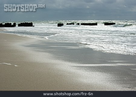 
                Strand, Meer, Nordsee, Buhne                   