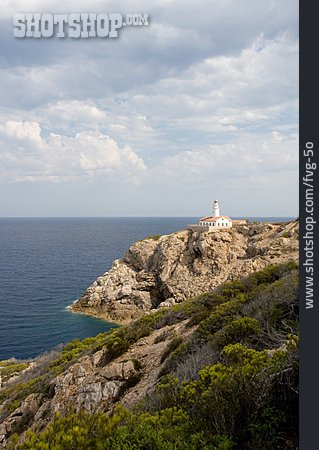 
                Leuchtturm, Klippe, Mallorca, Cap De Formentor                   
