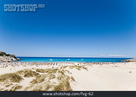 
                Strand, Mittelmeer, Düne, Mallorca                   