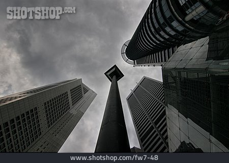 
                Wolkenkratzer, Hochhaus, Singapur                   