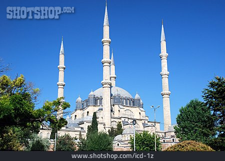 
                Islam, Moschee, Minarett, Edirne, Selimiye-moschee                   