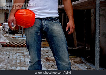 
                Construction Worker, Construction Site, Hardhat                   