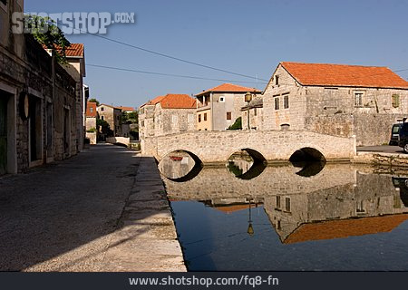 
                Dorf, Kroatien, Vrboska                   