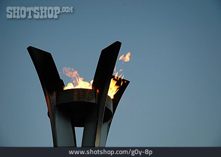 
                Feuer, Fackel, Olympisches Feuer                   