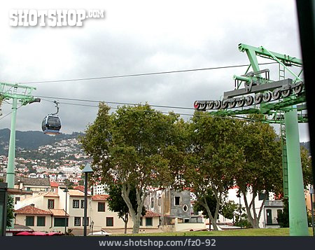 
                Seilbahn, Madeira, Funchal                   