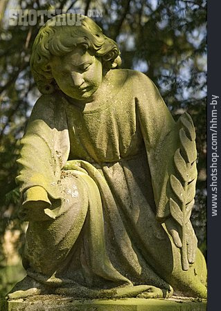 
                Cemetery, Statue                   