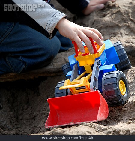 
                Sandkasten, Sandspielzeug, Spielzeugbagger                   