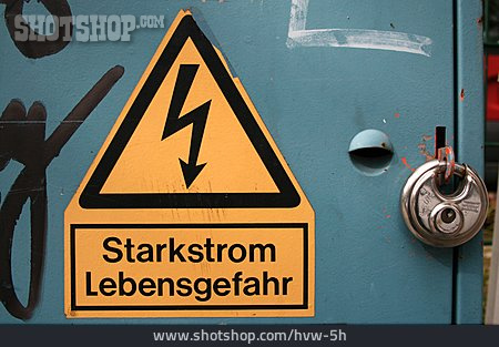 
                Starkstrom, Stromkasten                   