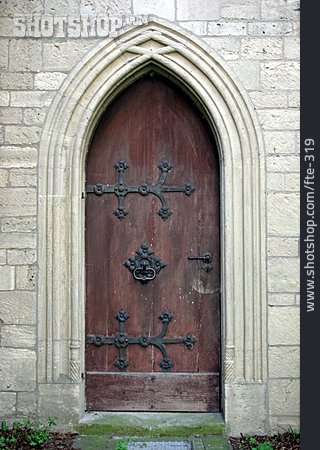 
                Mittelalter, Tür, Gotik                   