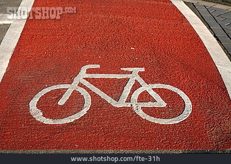 
                Fahrrad, Radweg                   