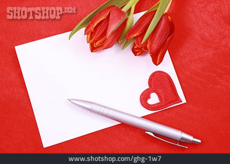 
                Valentinstag, Liebesbrief                   