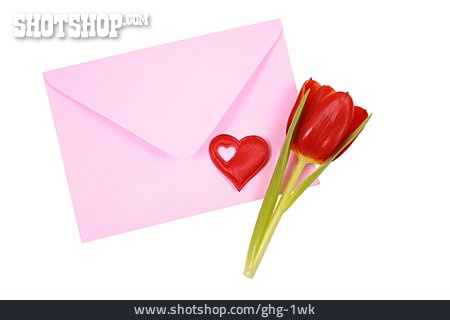 
                Valentine's Day, Letter, Love Letter, Envelope                   