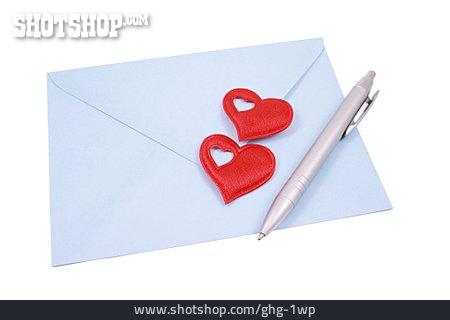 
                Valentinstag, Brief, Liebesbrief                   