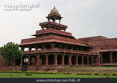 
                Historisches Bauwerk, Palast, Indien, Fatehpur Sikri                   