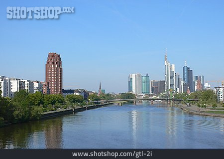 
                Skyline, Wolkenkratzer, Frankfurt Am Main                   