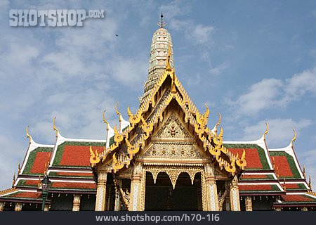 
                Thailand, Bangkok, Wat Phra Kaeo                   