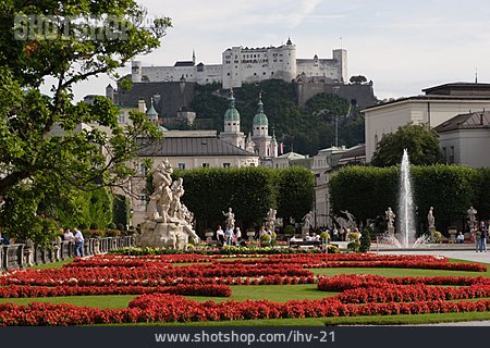 
                Salzburg, Festung, Mirabellgarten                   