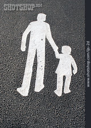 
                Fußgänger, Piktogramm                   