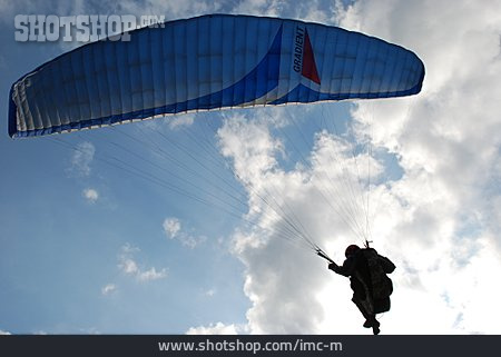 
                Paraglider, Silhouette, Paragliding                   