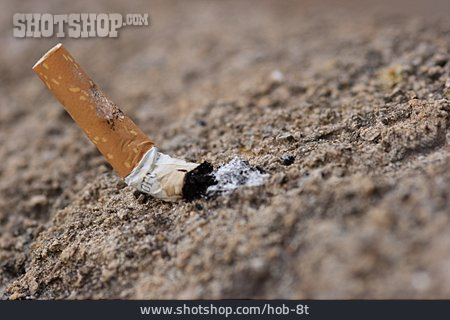 
                Zigarette, Zigarettenkippe, Filter                   