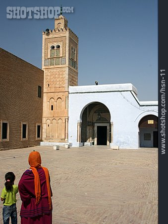 
                Moschee, Tunesien, Kairouan, Barbiermoschee                   