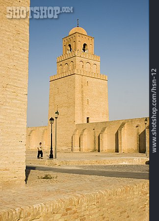
                Moschee, Weltkulturerbe, Tunesien, Kairouan, Sidi Oqba-moschee                   