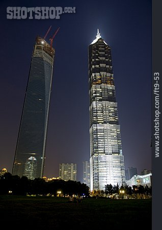 
                Wolkenkratzer, Shanghai                   