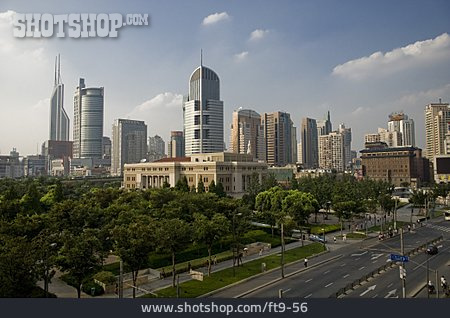 
                China, Shanghai, Finanzdistrikt                   