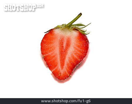 
                Erdbeere, Halbiert                   