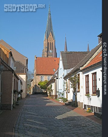
                Altstadt, Gasse, Schleswig                   
