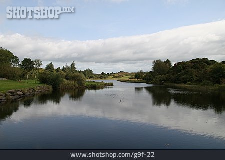 
                Fluss, Flusslandschaft, Irland, River Lee                   