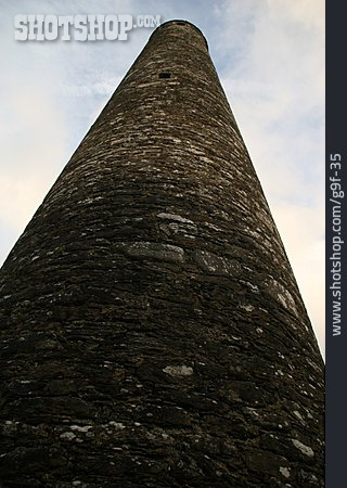 
                Turm, Rundturm, Glendalough                   