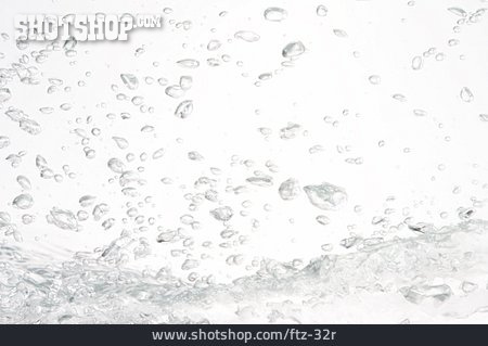
                Sprudeln, Luftblase, Nur Wasser                   