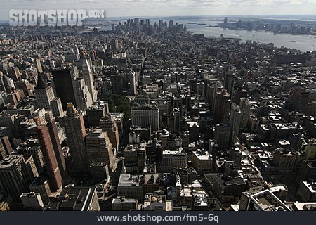 
                Wolkenkratzer, Manhattan, Häuserschlucht, New York City                   