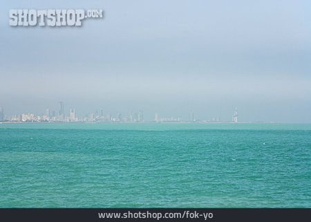 
                Meer, Persischer Golf, Kuwait                   