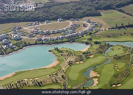 
                Luftaufnahme, Golfplatz                   