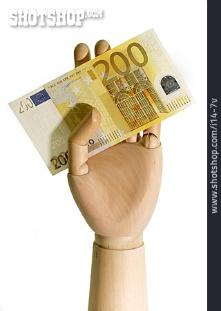 
                Geld, Banknote, 200 Euro                   