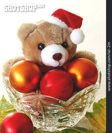 
                Teddy, Christbaumkugel, Weihnachtsdekoration                   