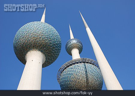 
                Kuwait, Kuwait-stadt, Kuwait Towers                   