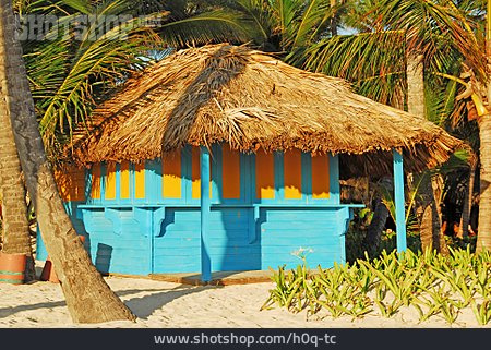 
                Karibik, Strandhütte                   