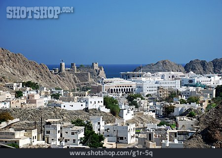 
                Küstenstadt, Maskat, Oman                   