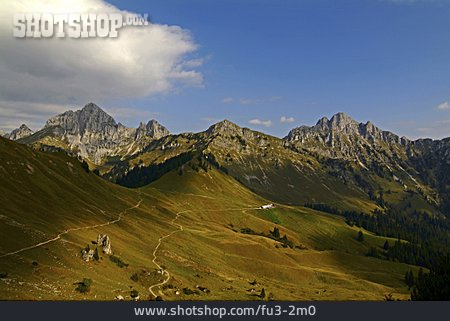 
                Gebirge, Tirol, Tannheimer Tal                   