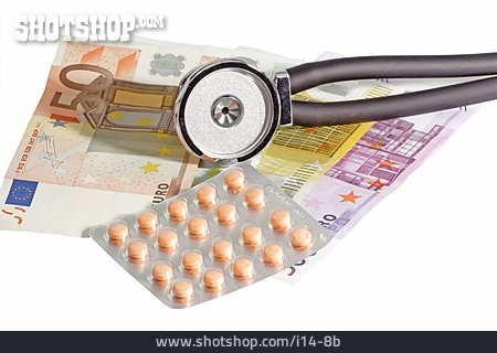 
                Gesundheitswesen & Medizin, Tablette, Stethoskop                   