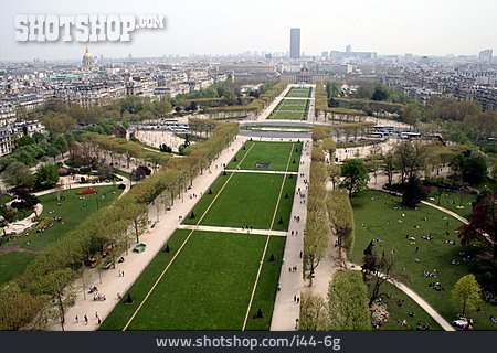 
                Parkanlage, Paris, Parc Du Champ De Mars                   
