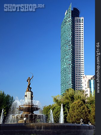 
                Wolkenkratzer, Mexiko-stadt, Torre Mayor, Paseo De La Reforma                   