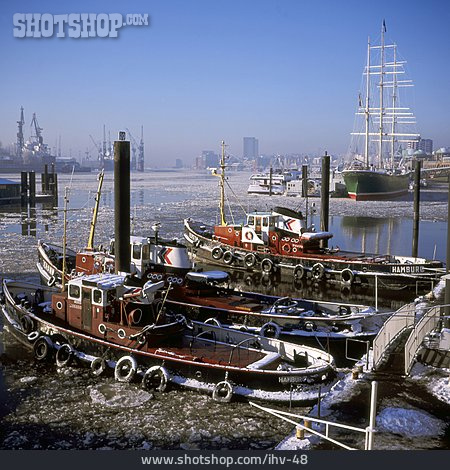 
                Schiff, Hafen, Hamburg                   