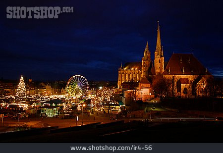 
                Weihnachtsmarkt, Thüringen, Erfurt                   