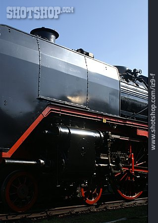 
                Historische Technik, Dampflokomotive, Windleitblech                   
